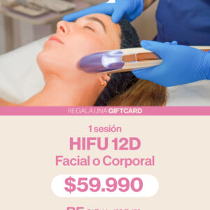 HIFU 12 FACIAL O CORPORAL + drenaje linfatico