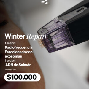 RADIOFRECUENCIA FRACCIONADA + EXOSOMAS + ADN DE SALMON+ LIMPIEZA FACIAL