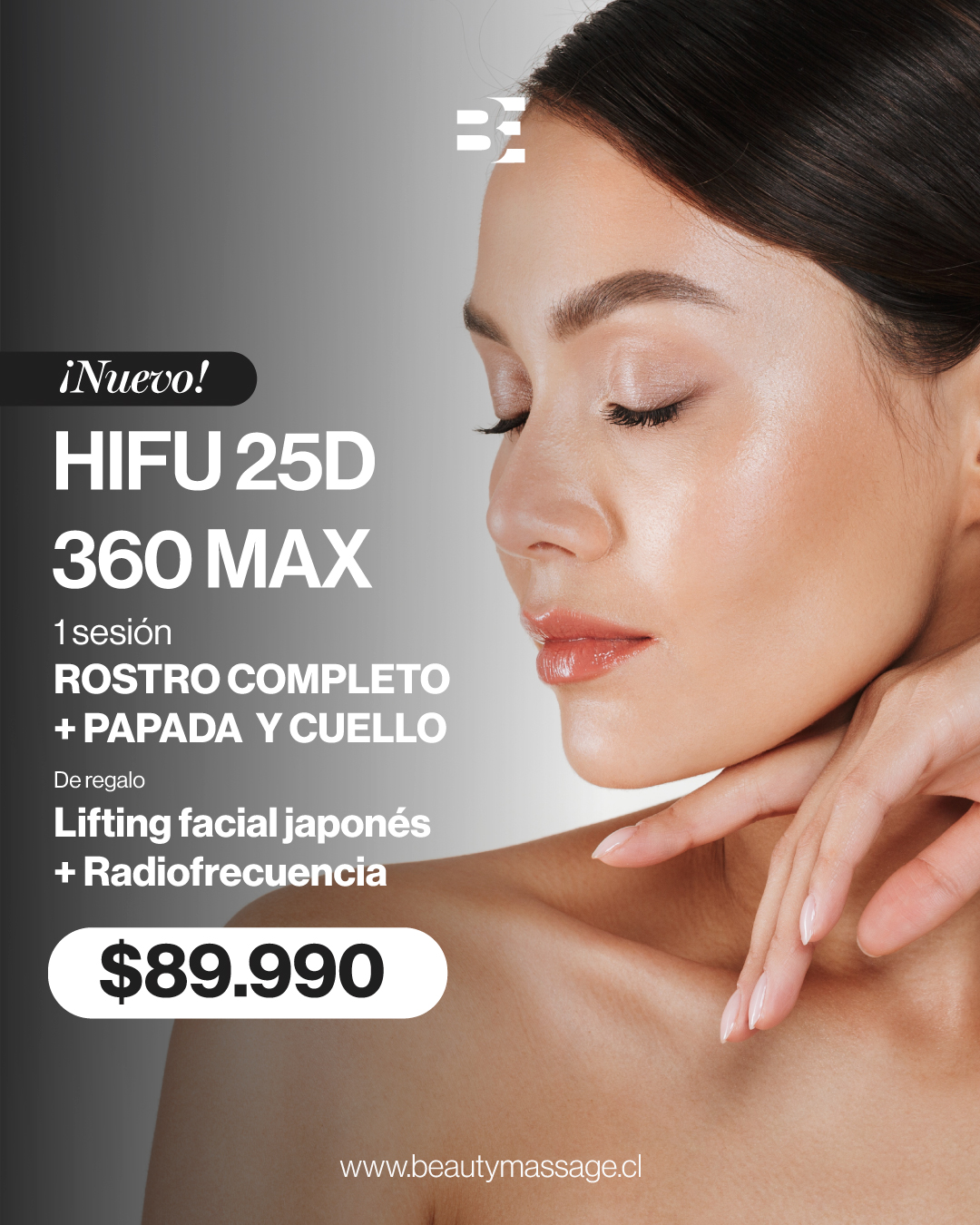HIFU 25 360 MAX ROSTRO, PARPADOS, CUELLO Y PAPADA